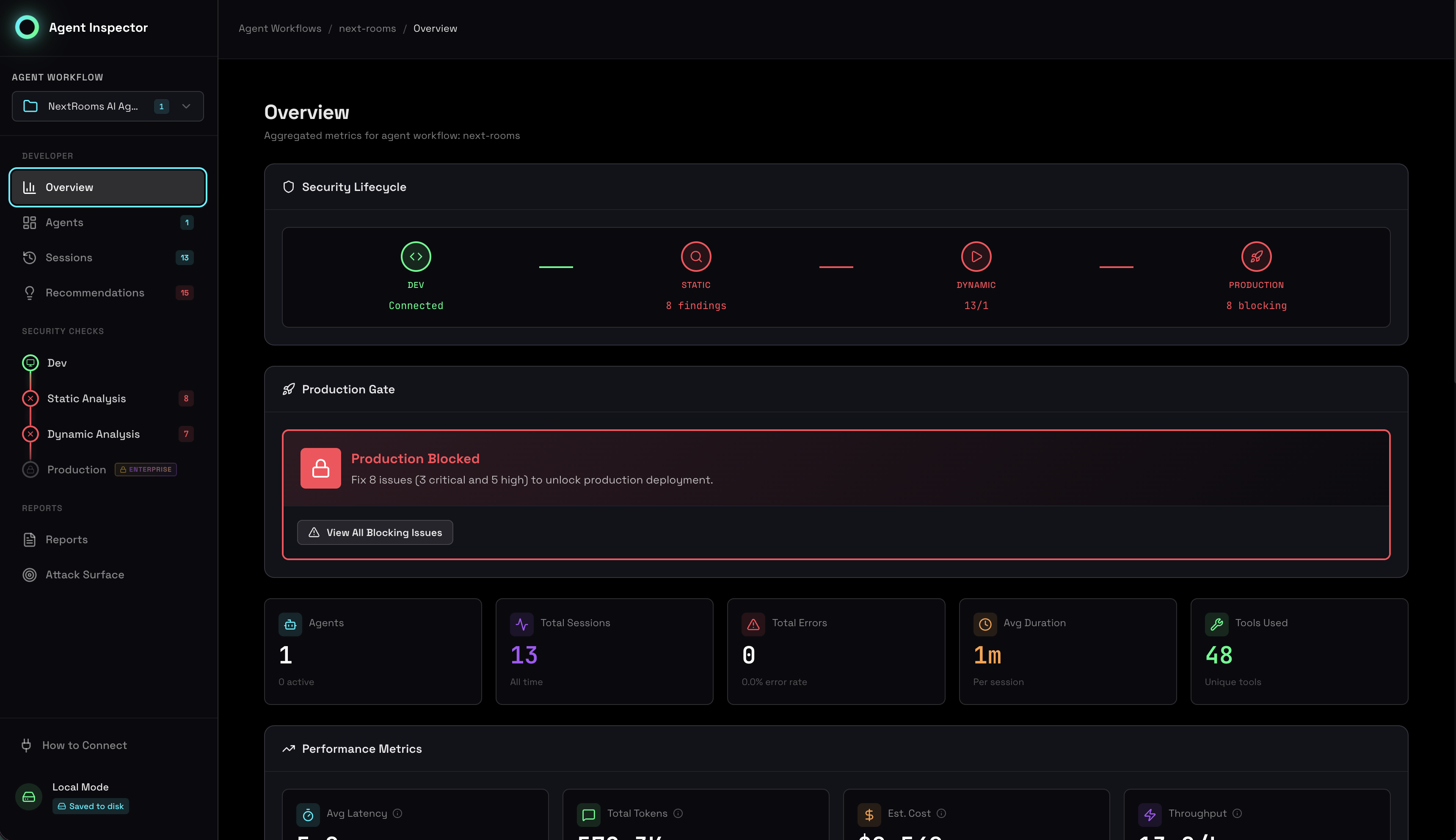 Agent Inspector Dashboard